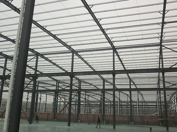 鋼結構平臺施工現場