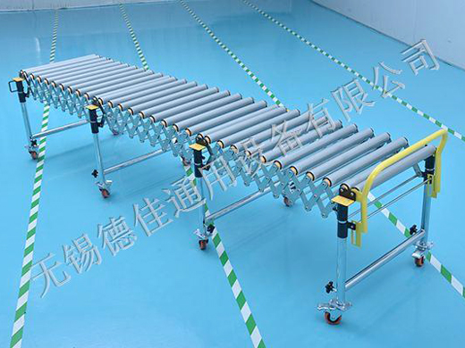 伸縮滾筒輸送線